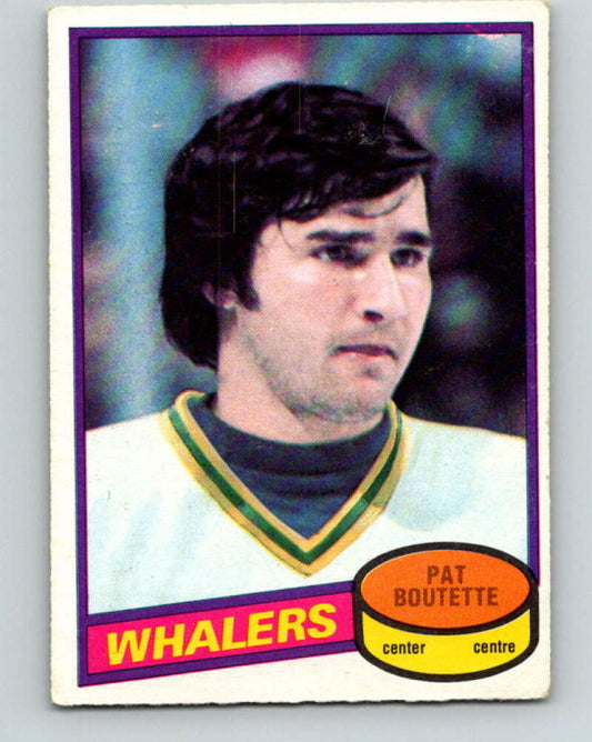 1980-81 O-Pee-Chee #14 Pat Boutette  Hartford Whalers  V37142