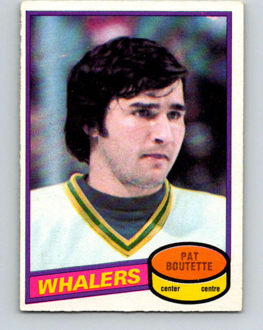 1980-81 O-Pee-Chee #14 Pat Boutette  Hartford Whalers  V37144