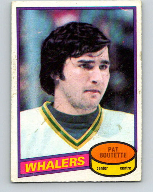 1980-81 O-Pee-Chee #14 Pat Boutette  Hartford Whalers  V37146