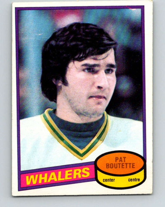 1980-81 O-Pee-Chee #14 Pat Boutette  Hartford Whalers  V37147