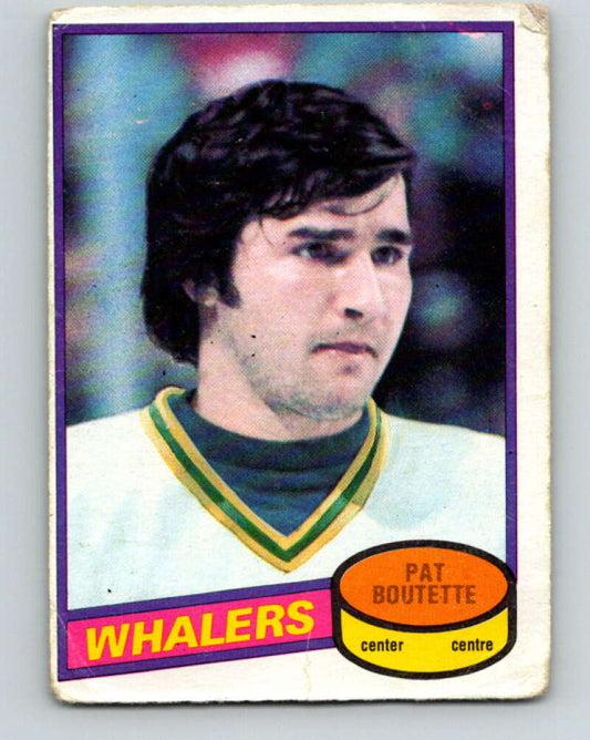 1980-81 O-Pee-Chee #14 Pat Boutette  Hartford Whalers  V37148