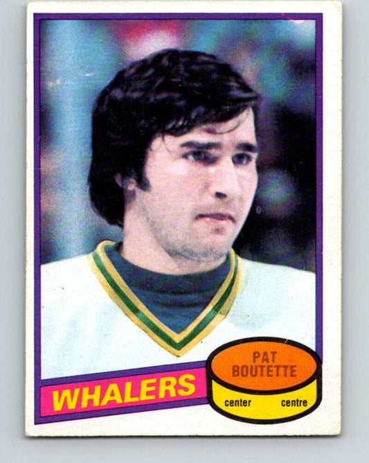 1980-81 O-Pee-Chee #14 Pat Boutette  Hartford Whalers  V37149