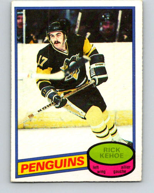 1980-81 O-Pee-Chee #18 Rick Kehoe  Pittsburgh Penguins  V37180