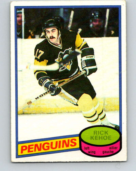 1980-81 O-Pee-Chee #18 Rick Kehoe  Pittsburgh Penguins  V37181