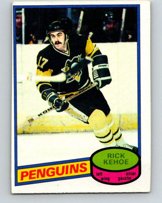 1980-81 O-Pee-Chee #18 Rick Kehoe  Pittsburgh Penguins  V37183