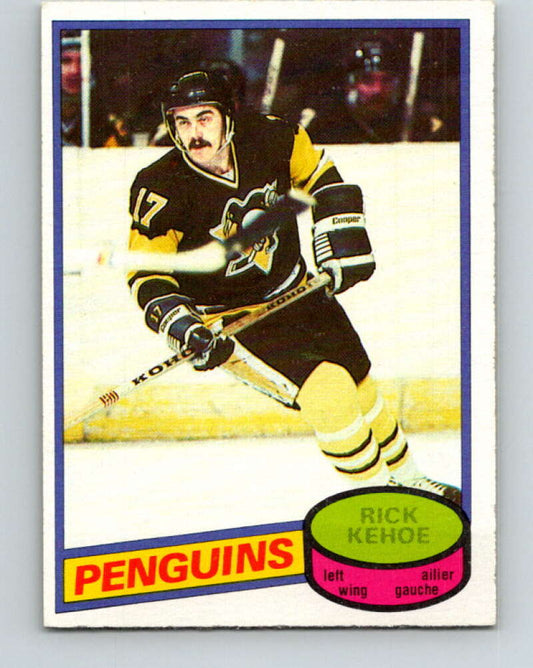 1980-81 O-Pee-Chee #18 Rick Kehoe  Pittsburgh Penguins  V37184