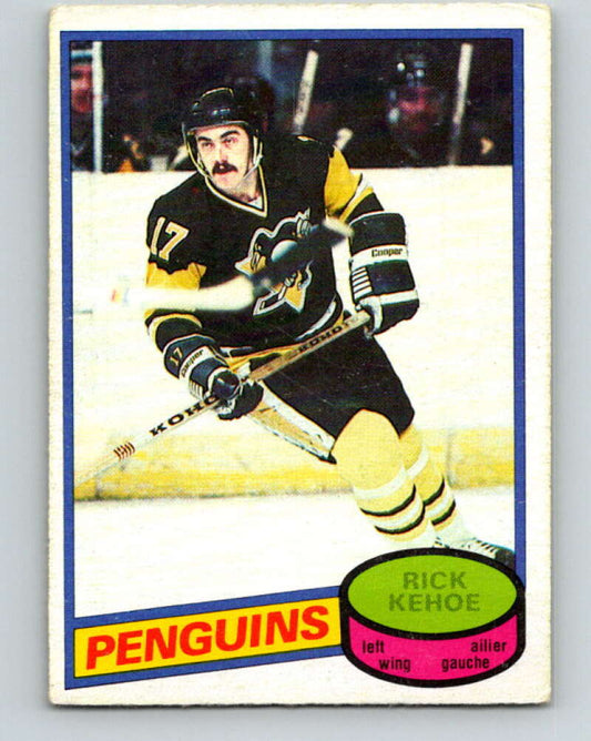 1980-81 O-Pee-Chee #18 Rick Kehoe  Pittsburgh Penguins  V37186