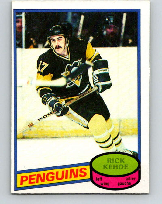 1980-81 O-Pee-Chee #18 Rick Kehoe  Pittsburgh Penguins  V37187