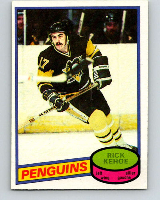 1980-81 O-Pee-Chee #18 Rick Kehoe  Pittsburgh Penguins  V37188