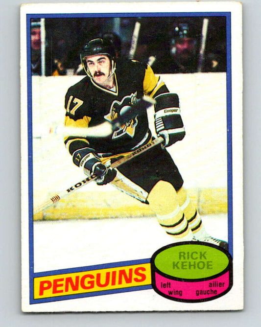 1980-81 O-Pee-Chee #18 Rick Kehoe  Pittsburgh Penguins  V37189
