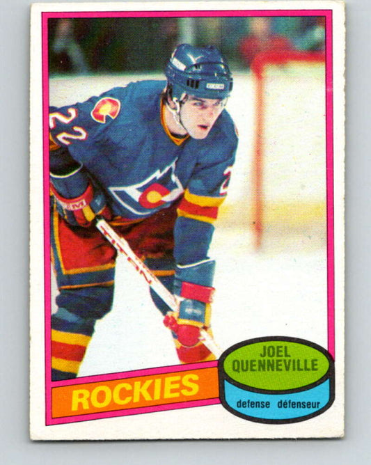 1980-81 O-Pee-Chee #19 Joel Quenneville  Colorado Rockies  V37191