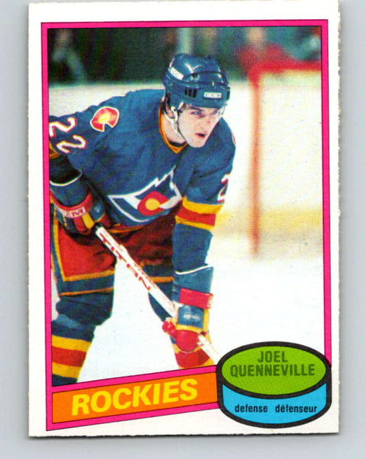 1980-81 O-Pee-Chee #19 Joel Quenneville  Colorado Rockies  V37192