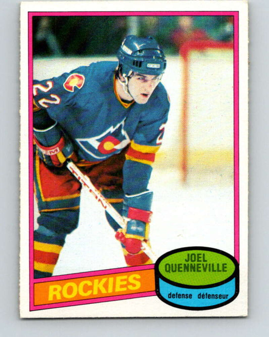 1980-81 O-Pee-Chee #19 Joel Quenneville  Colorado Rockies  V37199