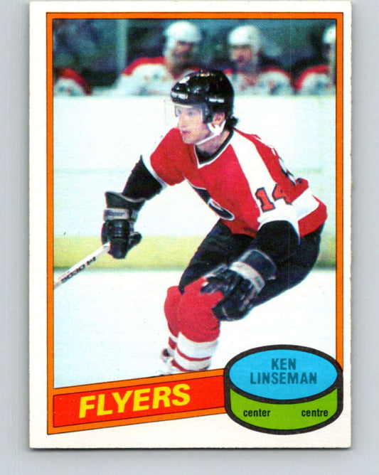 1980-81 O-Pee-Chee #24 Ken Linseman  Philadelphia Flyers  V37236