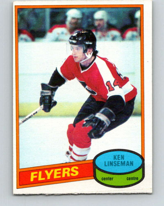 1980-81 O-Pee-Chee #24 Ken Linseman  Philadelphia Flyers  V37239