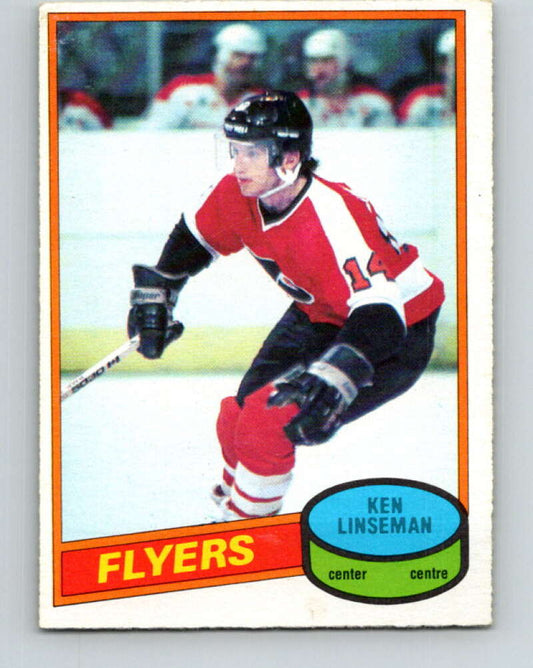 1980-81 O-Pee-Chee #24 Ken Linseman  Philadelphia Flyers  V37241