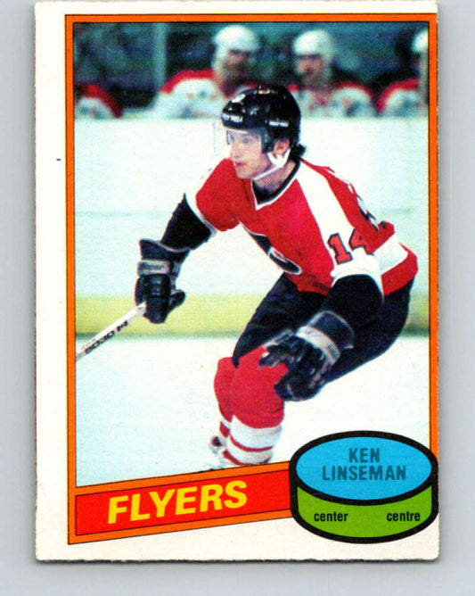 1980-81 O-Pee-Chee #24 Ken Linseman  Philadelphia Flyers  V37244
