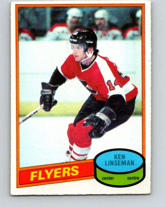 1980-81 O-Pee-Chee #24 Ken Linseman  Philadelphia Flyers  V37245