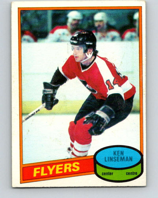 1980-81 O-Pee-Chee #24 Ken Linseman  Philadelphia Flyers  V37246