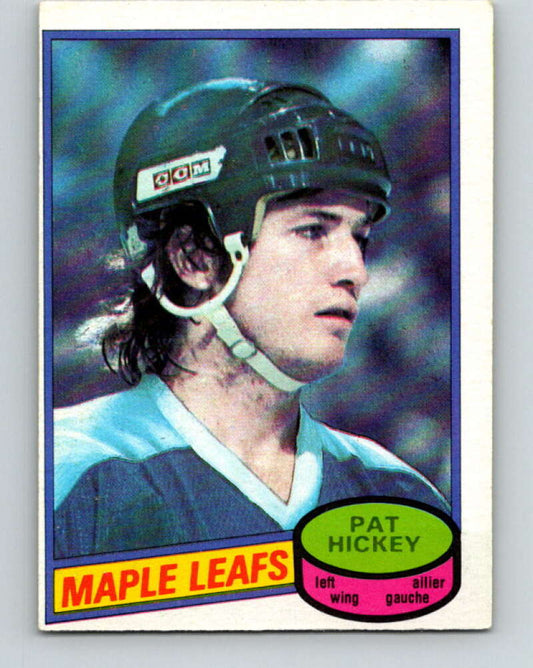 1980-81 O-Pee-Chee #28 Pat Hickey  Toronto Maple Leafs  V37272