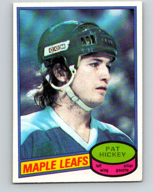 1980-81 O-Pee-Chee #28 Pat Hickey  Toronto Maple Leafs  V37274