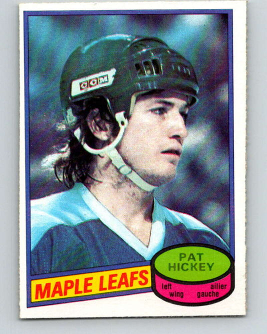 1980-81 O-Pee-Chee #28 Pat Hickey  Toronto Maple Leafs  V37275