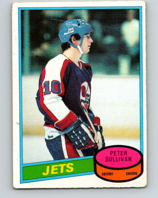 1980-81 O-Pee-Chee #29 Peter Sullivan  Winnipeg Jets  V37278