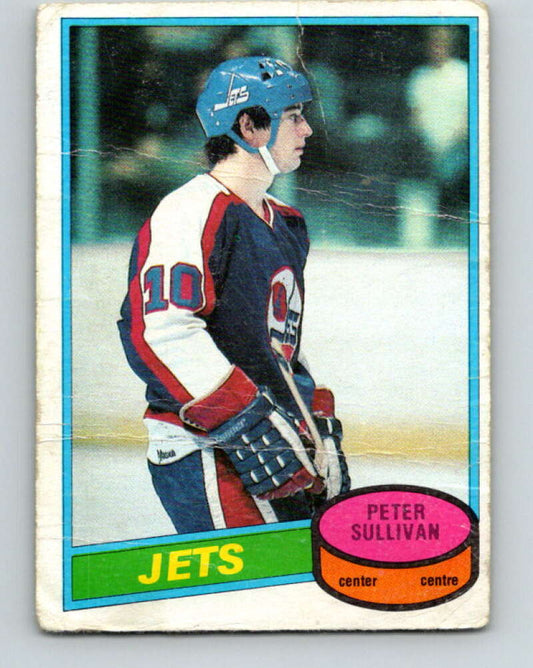1980-81 O-Pee-Chee #29 Peter Sullivan  Winnipeg Jets  V37281