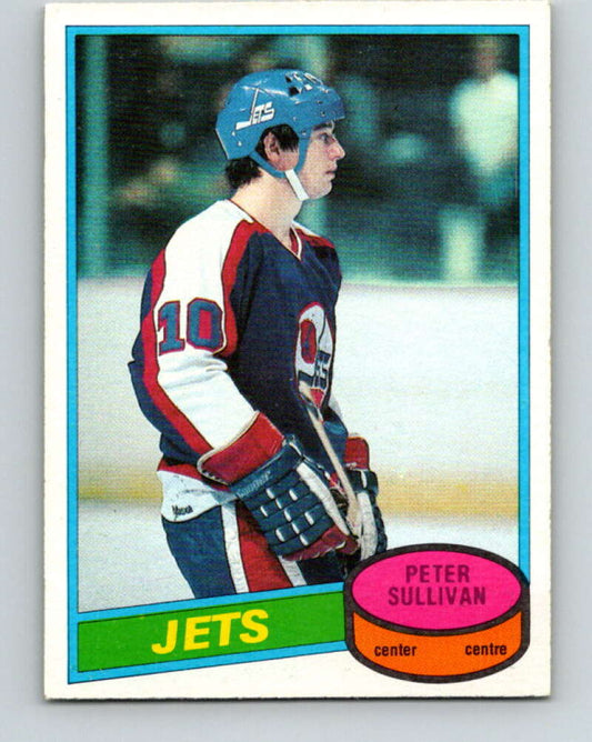 1980-81 O-Pee-Chee #29 Peter Sullivan  Winnipeg Jets  V37283