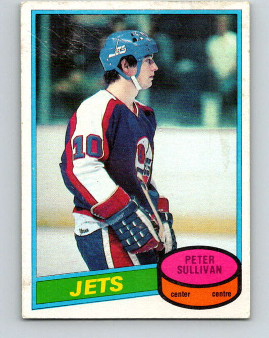 1980-81 O-Pee-Chee #29 Peter Sullivan  Winnipeg Jets  V37285