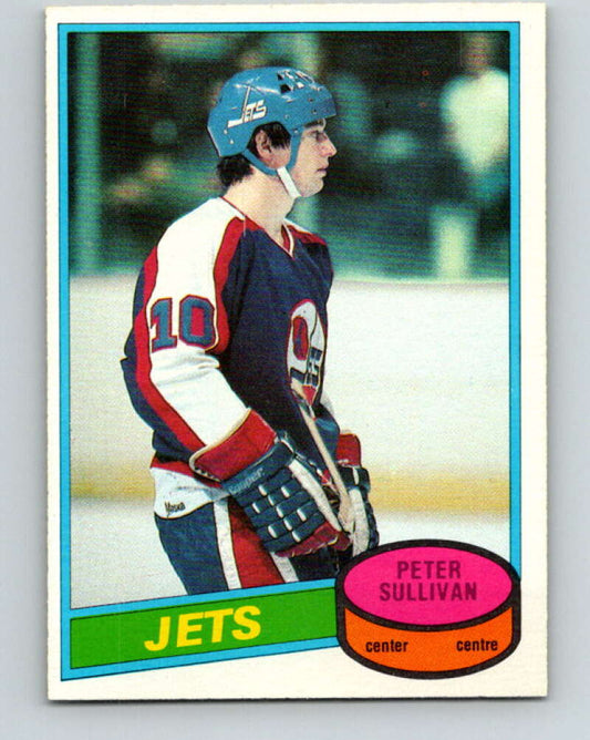 1980-81 O-Pee-Chee #29 Peter Sullivan  Winnipeg Jets  V37291