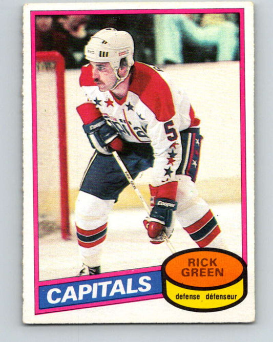 1980-81 O-Pee-Chee #33 Rick Green  Washington Capitals  V37310