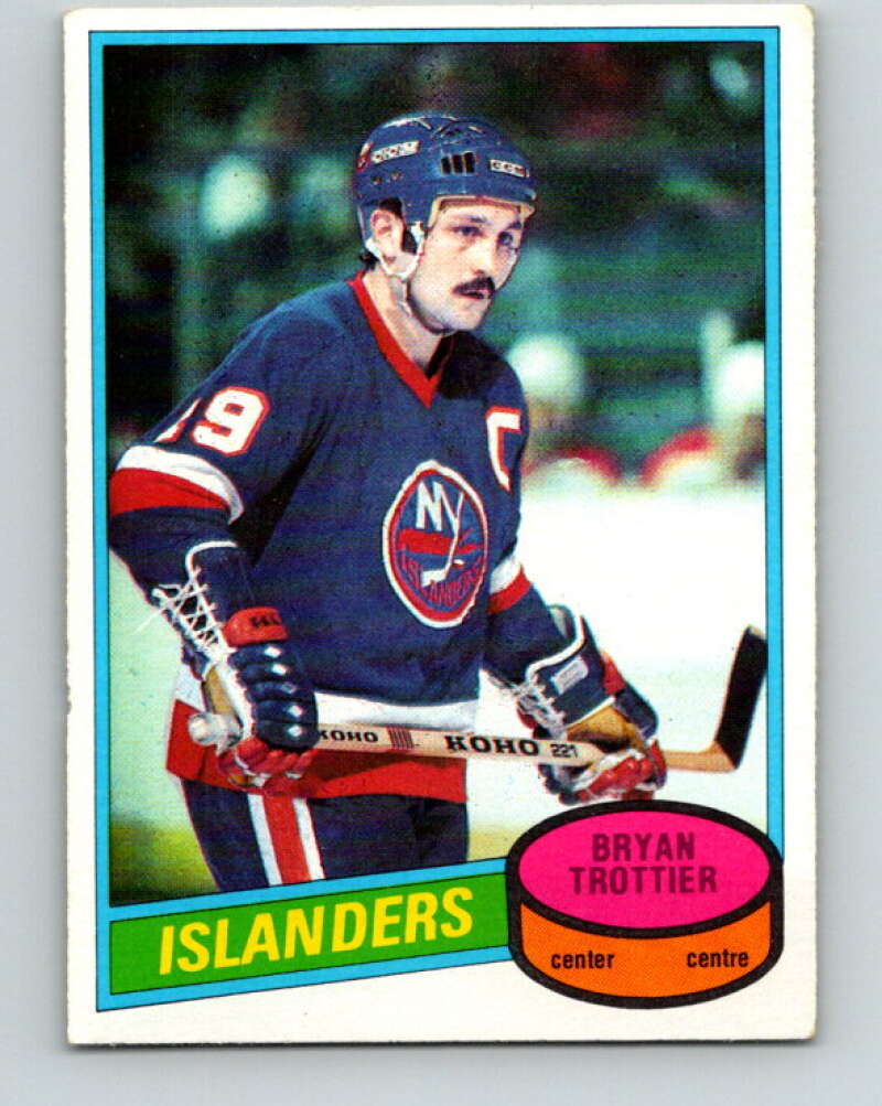 1980-81 O-Pee-Chee #40 Bryan Trottier  New York Islanders  V37364