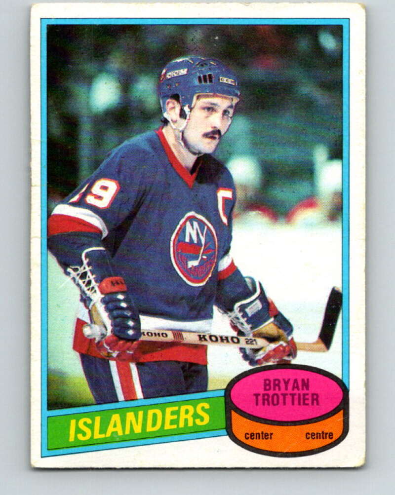 1980-81 O-Pee-Chee #40 Bryan Trottier  New York Islanders  V37365