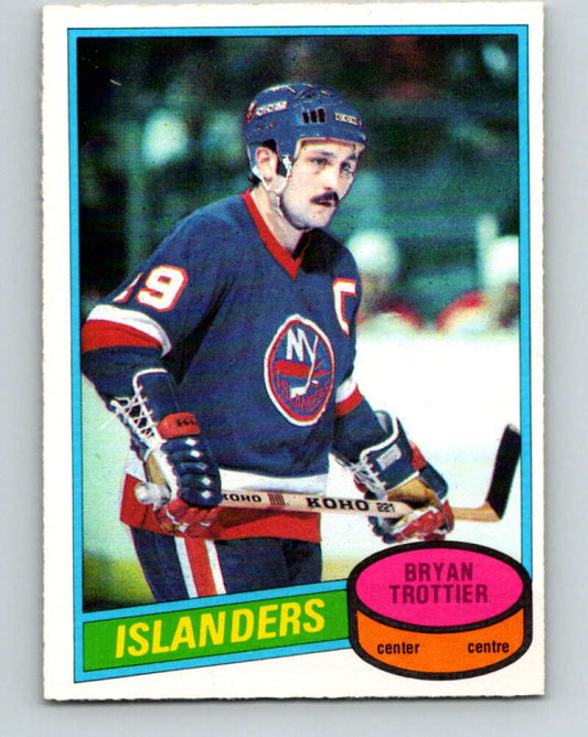 1980-81 O-Pee-Chee #40 Bryan Trottier  New York Islanders  V37371