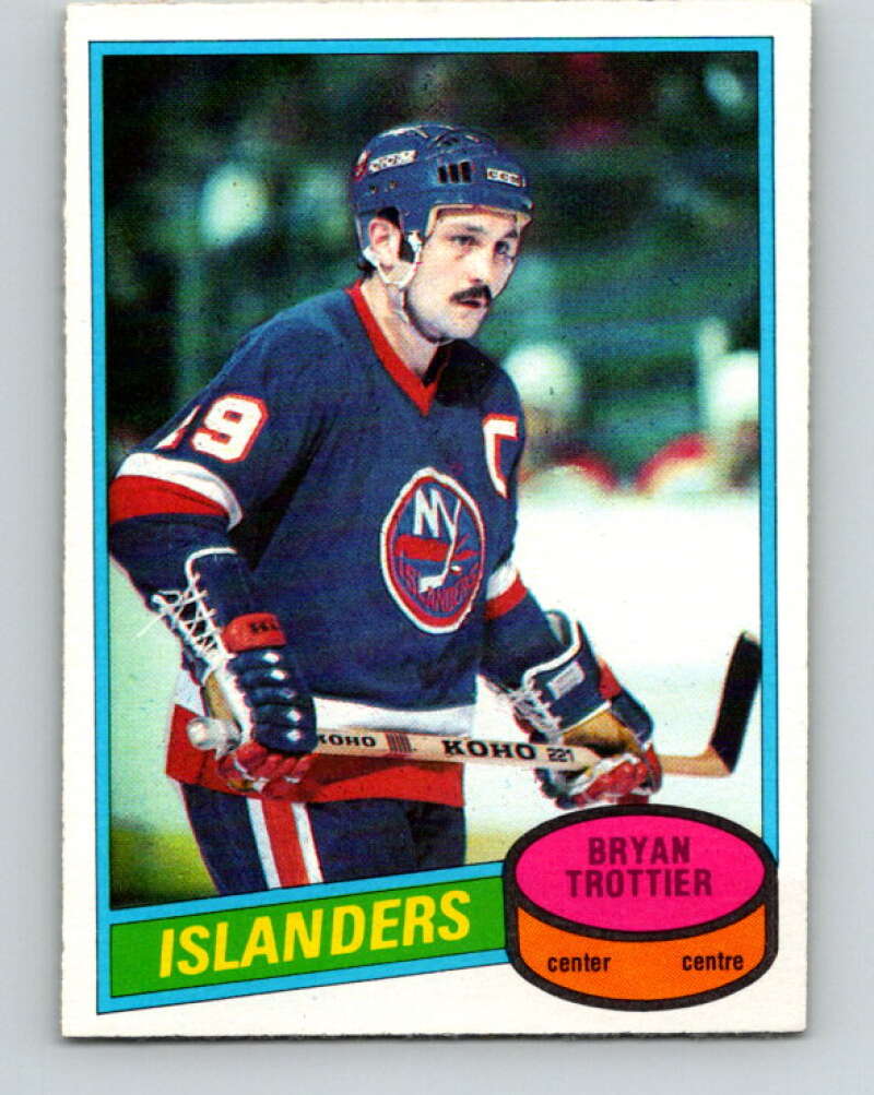 1980-81 O-Pee-Chee #40 Bryan Trottier  New York Islanders  V37373