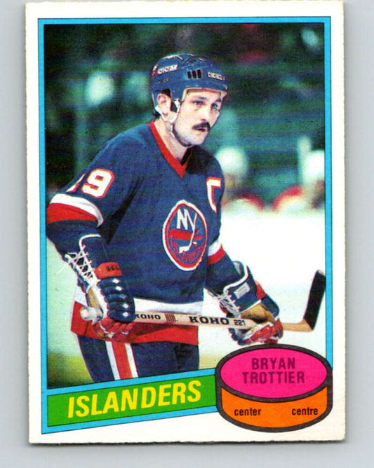 1980-81 O-Pee-Chee #40 Bryan Trottier  New York Islanders  V37374