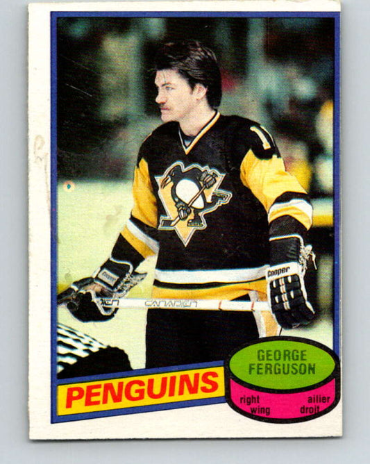 1980-81 O-Pee-Chee #44 George Ferguson  Pittsburgh Penguins  V37411