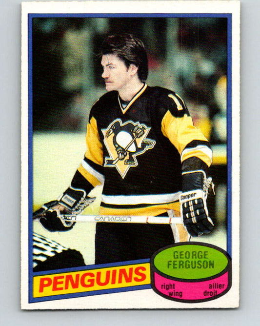 1980-81 O-Pee-Chee #44 George Ferguson  Pittsburgh Penguins  V37412