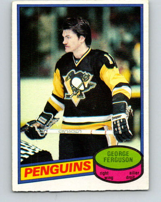 1980-81 O-Pee-Chee #44 George Ferguson  Pittsburgh Penguins  V37419