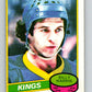 1980-81 O-Pee-Chee #46 Billy Harris  Los Angeles Kings  V37431