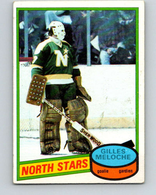 1980-81 O-Pee-Chee #47 Gilles Meloche  Minnesota North Stars  V37441