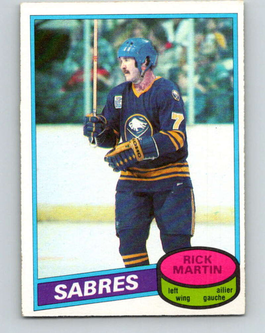 1980-81 O-Pee-Chee #51 Rick Martin  Buffalo Sabres  V37493