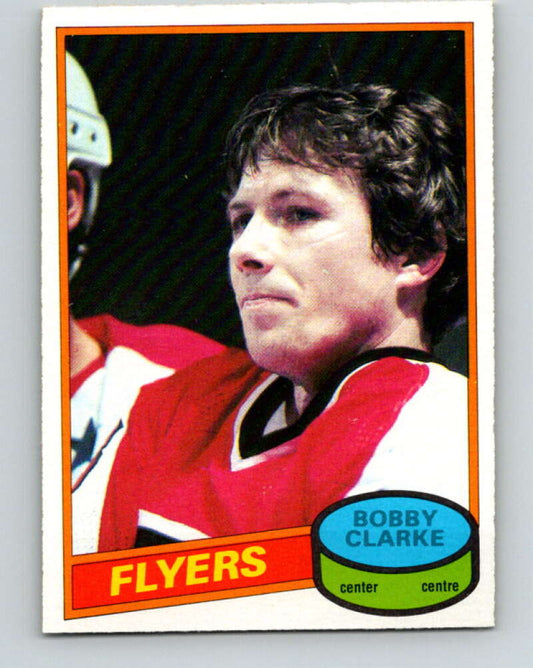 1980-81 O-Pee-Chee #55 Bobby Clarke  Philadelphia Flyers  V37538