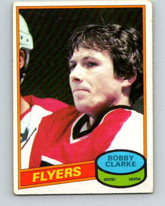 1980-81 O-Pee-Chee #55 Bobby Clarke  Philadelphia Flyers  V37539