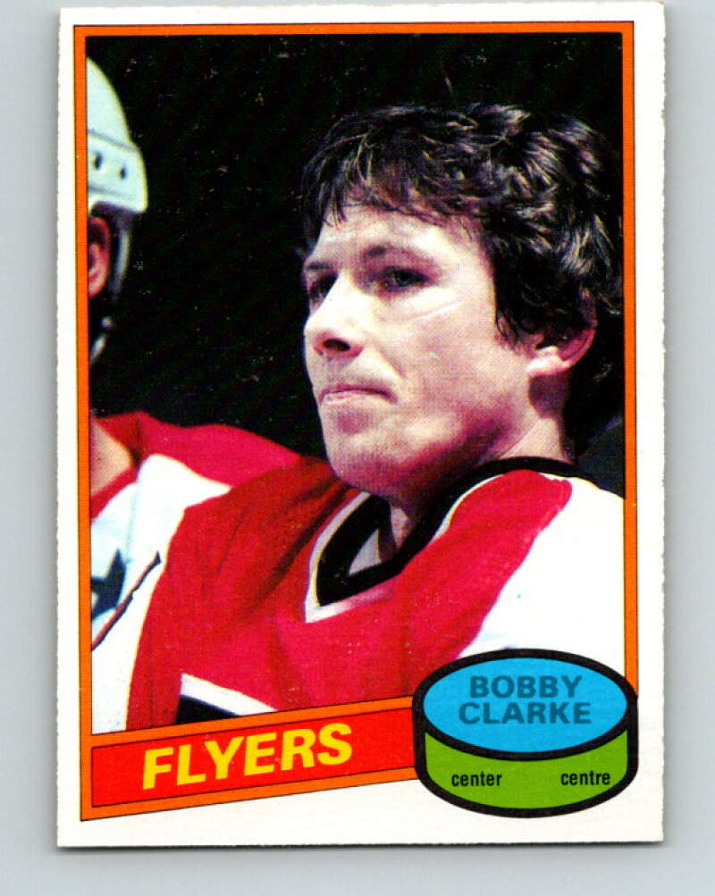 1980-81 O-Pee-Chee #55 Bobby Clarke  Philadelphia Flyers  V37540