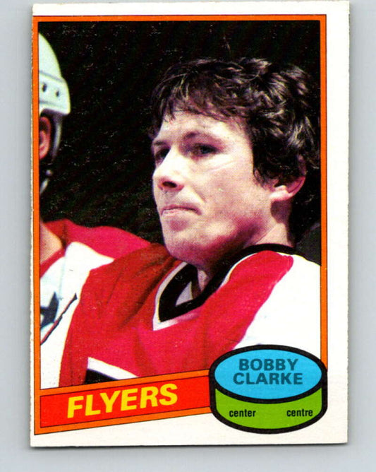 1980-81 O-Pee-Chee #55 Bobby Clarke  Philadelphia Flyers  V37542