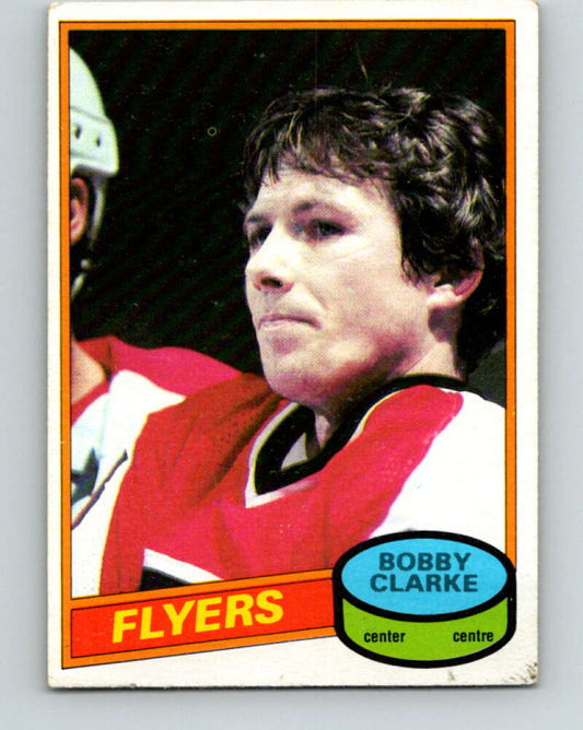 1980-81 O-Pee-Chee #55 Bobby Clarke  Philadelphia Flyers  V37546