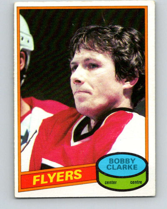 1980-81 O-Pee-Chee #55 Bobby Clarke  Philadelphia Flyers  V37547