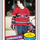 1980-81 O-Pee-Chee #58 Bob Gainey  Montreal Canadiens  V37572